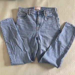 Everlane high rise skinny jeans